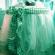 TEA GREEN Crystal Sheer Organza Wedding Party Dress Fabric Bolt - 54