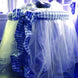 ROYAL BLUE Crystal Sheer Organza Wedding Party Dress Fabric Bolt - 54