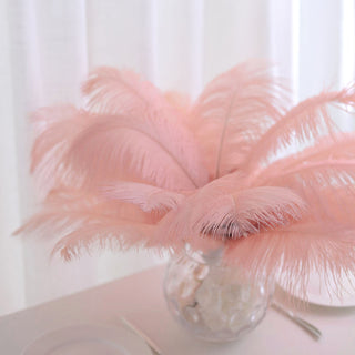Add Elegance to Your Event with Rose Gold Ostrich Feathers