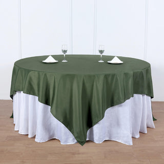 Transform Your Tables with the Seamless Square Polyester Table Overlay