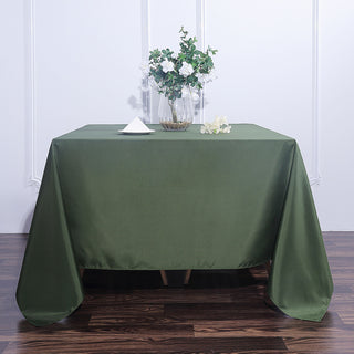 Transform Your Event with the Seamless Square Polyester Tablecloth