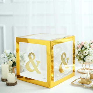 Add Sparkle to Your Events with Metallic Gold Alphabet Symbol Sticker Banners