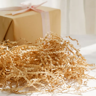 Enhance Your Event Decor with Natural Brown Crinkle Cut Paper Shred