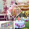 Pre-Tied Metallic Foil Fringe Tassel Garland, Tinsel Curtain for Photo Backdrop Party Decoration