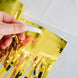 16FT Metallic Gold Foil Tassel Fringe Backdrop Banner, Tinsel Garland Decor