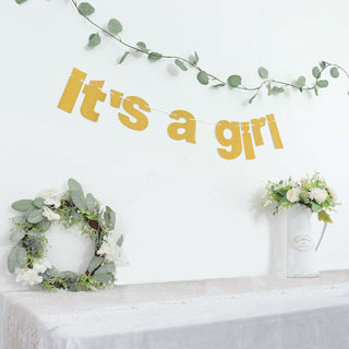 Create Unforgettable Moments with Gold Glittered Decor