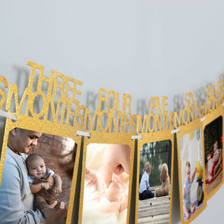 Versatile and Stylish: Baby Photo Garland Banner for Every Occasion