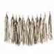 12 PCS Pre-Tied Paper Fringe Tassel Garland, Paper Tinsel Curtains - Antique Gold#whtbkgd
