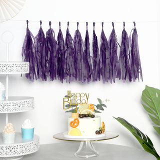 Create a Colorfully Vivacious Backdrop with Hanging Fringe Party Streamer Decor