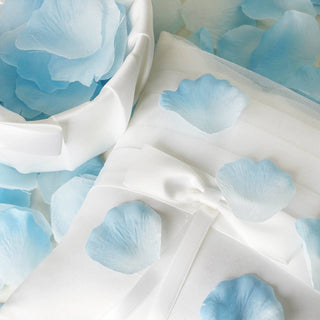 Add Festive Joy to Your Celebration with Blue Silk Rose Petals