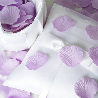 Add Festive Joy to Your Event: Lavender Lilac Silk Rose Petals for Table Confetti and Floor Scatters