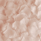 500 Pack | Peach Silk Rose Petals Table Confetti or Floor Scatters