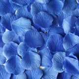 500 Pack | Royal Blue Silk Rose Petals Table Confetti or Floor Scatters#whtbkgd