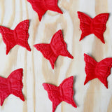 500 Pack | Red Silk Butterfly Confetti Party Table Scatters#whtbkgd