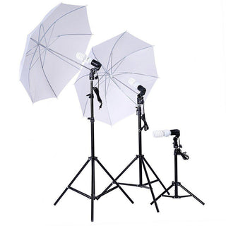 Enhance Your Photography with the 7ft Photo Studio 600W Day Light White Umbrella Continuous Lighting Kit