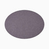 6 Pack | Charcoal Gray Sparkle Placemats, Non Slip Decorative Oval Glitter Table Mat#whtbkgd