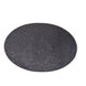 6 Pack | Black Sparkle Placemats, Non Slip Decorative Oval Glitter Table Mat#whtbkgd