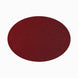 6 Pack | Burgundy Sparkle Placemats, Non Slip Decorative Oval Glitter Table Mat#whtbkgd