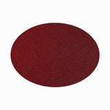 6 Pack | Burgundy Sparkle Placemats, Non Slip Decorative Oval Glitter Table Mat#whtbkgd