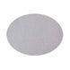 6 Pack | Silver Sparkle Placemats, Non Slip Decorative Oval Glitter Table Mat#whtbkgd