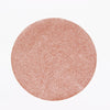 6 Pack | Blush Rose Gold Sparkle Placemats, Non Slip Decorative Round Glitter Table Mat#whtbkgd