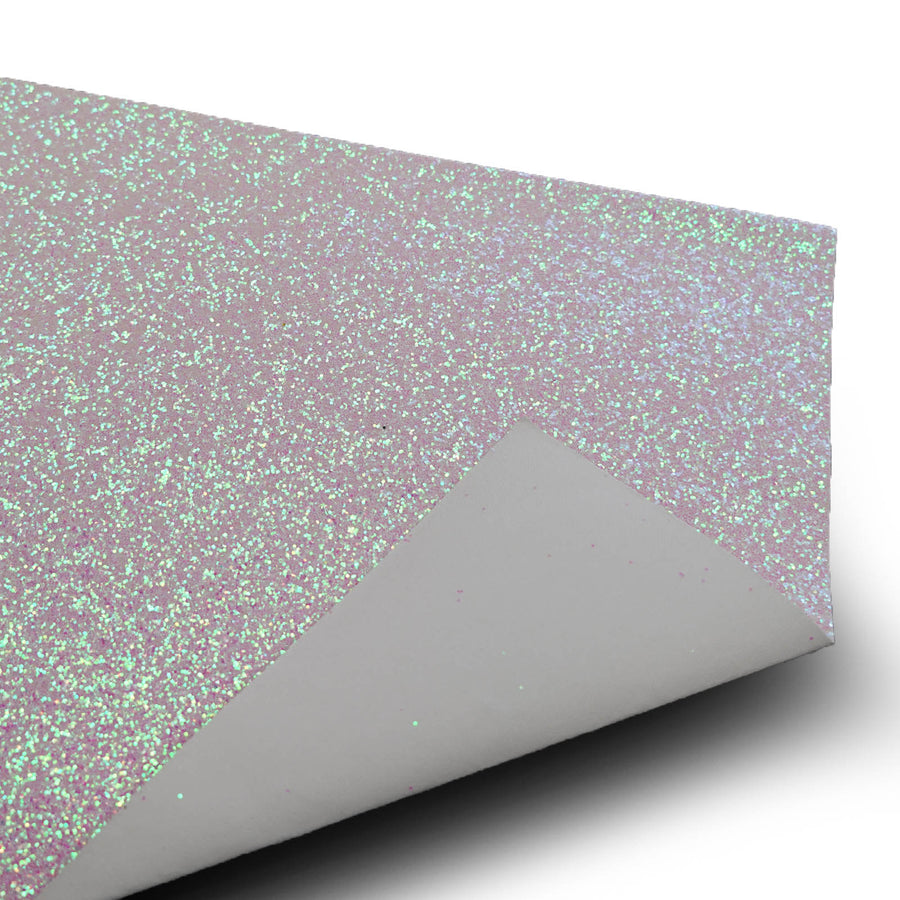 6 Pack | Iridescent Sparkle Placemats, Non Slip Decorative Rectangle Glitter Table Mat