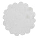 6 Pack | 15inch White Vintage Floral Lace Vinyl Placemats, Non-Slip Dining Table Mats#whtbkgd