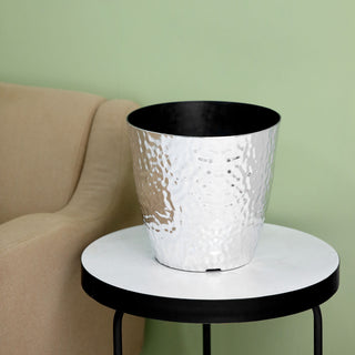 The Perfect Silver Hammered Design Plant Pot for Any Event