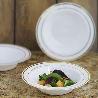 Convenient and Affordable Disposable Round Soup Bowls