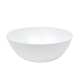 4 Pack | 32oz White Plastic Salad Bowls, Medium Disposable Serving Dishes#whtbkgd