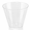 25 Pack | 9oz Clear Crystal Collection Plastic Tumblers Cups, Disposable Cocktail Cups#whtbkgd