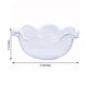 12 Pack | 3oz Clear Round Blossom Plastic Dessert Ice Cream Bowls, Disposable Candy Bowls
