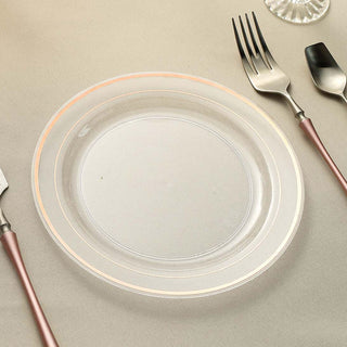 Dine in Style with our Versatile Plastic Dessert Appetizer Plates