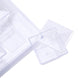 20 Pack | 3oz Clear Square Disposable Dessert Cups With Lids, Plastic Appetizer Cups