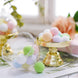 12 Pack | Gold Mini Pedestal Cupcake Stands, Candy Treat Favor Display Plate With Clear Dome Lid - 4Inch