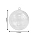 12 Pack | Clear Fillable Party Favor Gift Ornament Balls, Candy Box Containers - 3Inch