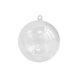12 Pack | Clear Fillable Party Favor Gift Ornament Balls, Candy Box Containers - 3Inch#whtbkgd
