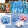 12 Pack | 3.5inch Baby Feet Favor Containers, Baby Shower Party Favors