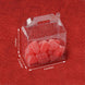 25 Pack | Clear Chest Party Wedding Favor Candy Gift Boxes Treat Container - Plastic  4x2x3Inch