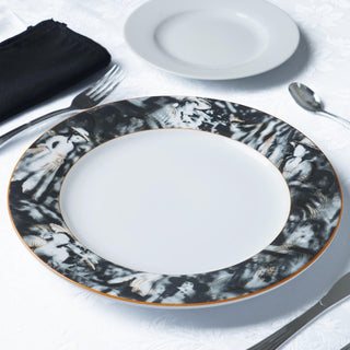 Elegant White Porcelain Dinner Plates