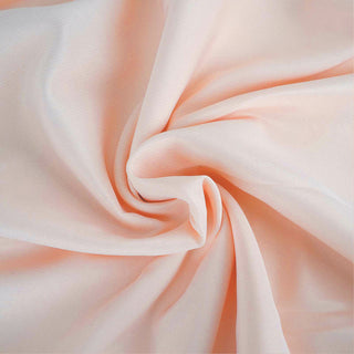 Elevate Your Event Decor with Blush Polyester Fabric