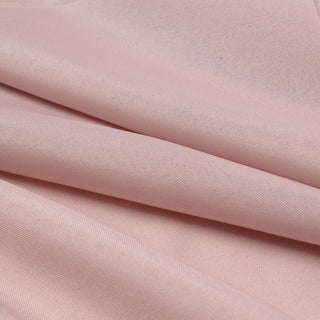 Elegant Dusty Rose Polyester Fabric Bolt for DIY Craft Projects