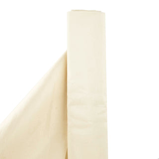 Premium Beige Polyester Fabric Bolt for Event Decor