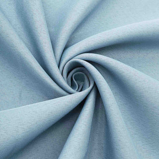Create a Stunning Atmosphere with the Dusty Blue Polyester Fabric Bolt