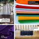54inch x 10 Yards Beige Polyester Fabric Bolt, DIY Craft Fabric Roll