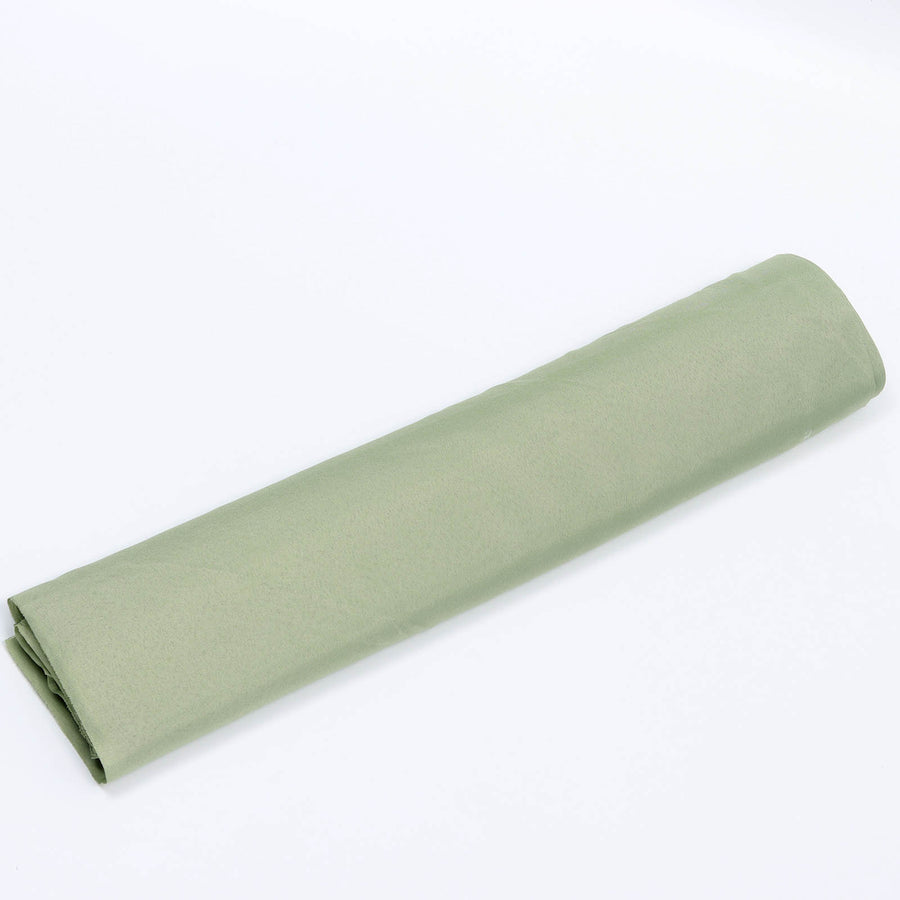 54inch Wide x 10 Yards Sage Green Polyester Fabric Bolt, Wholesale Fabric By The Bolt