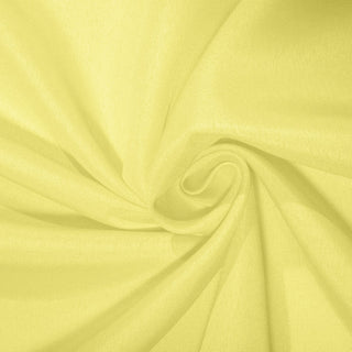 Elevate Your Event Decor with Yellow Polyester Fabric