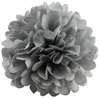 Add Elegance to Your Event with Silver Tissue Paper Pom Poms