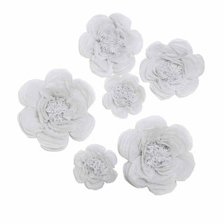 Create a Timeless Atmosphere with White Peony Paper Flowers