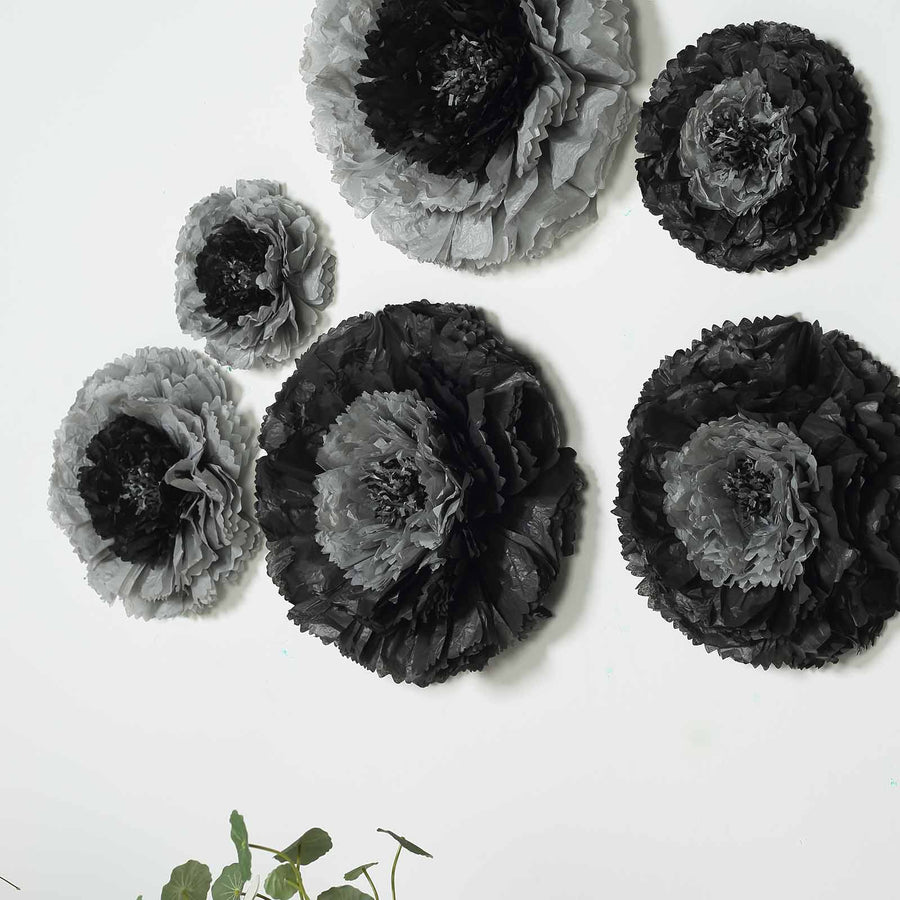 Multi-size Carnation 3D Giant Paper Flowers | Paper Flower Backdrops Wedding Wall | 7”/9”/11”